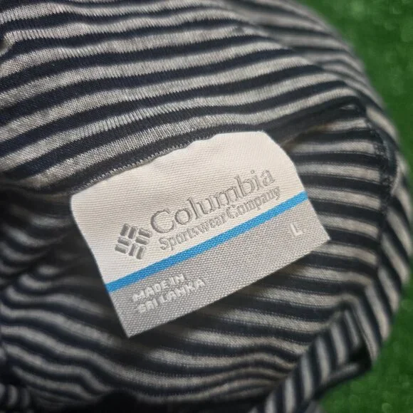 MLB Cleveland Guardians Columbia striped half-zip long sleeve shirt - Picture 4 of 6